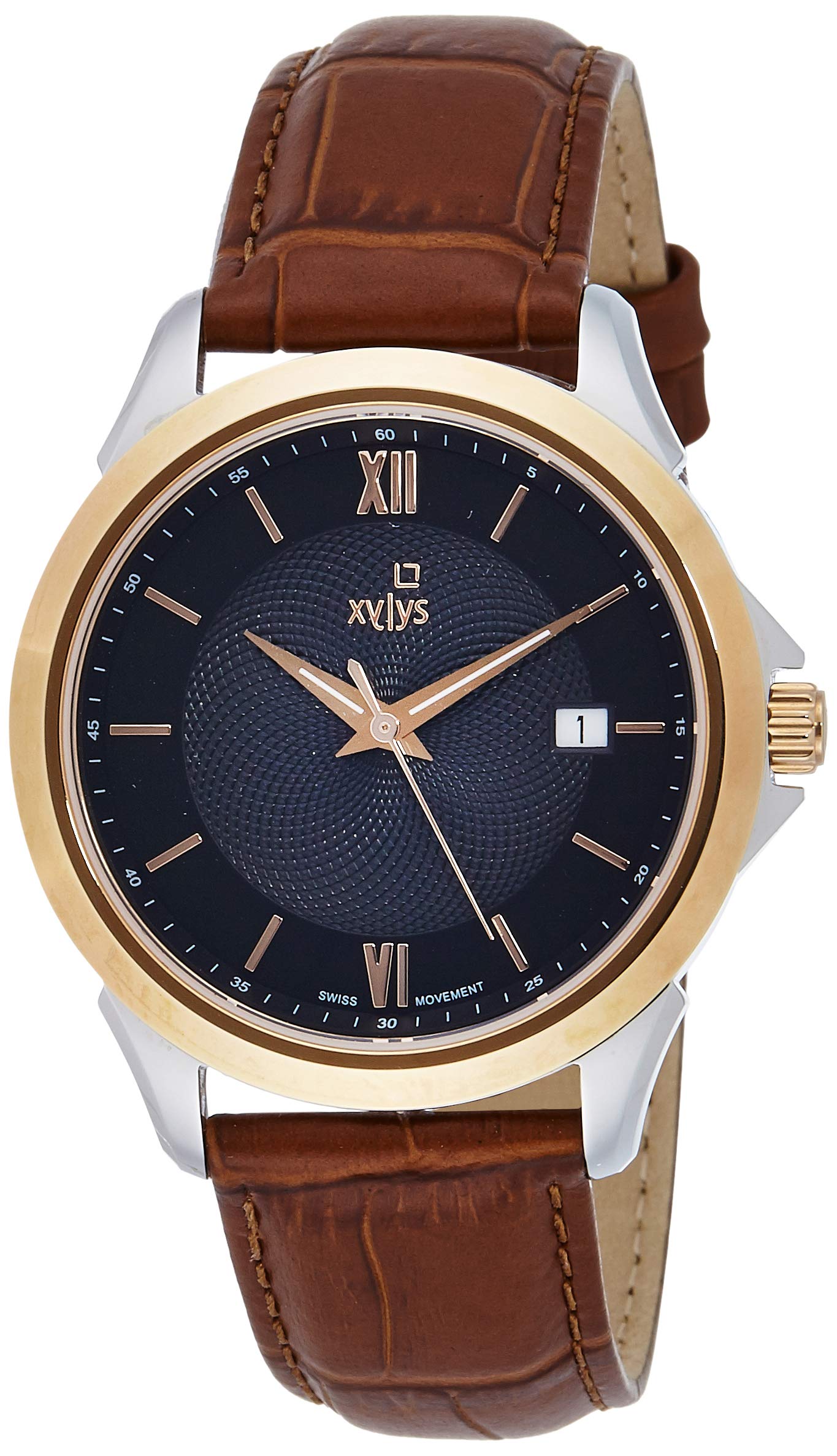 Xylys Analog Black Dial Men's Watch -NL40020KL01E : Amazon.in: Watches